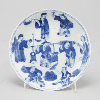 A Qing-dynasti PLATE, China.