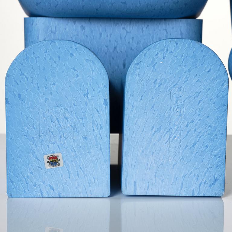 "1000% Bearbrick Snarkitecture X Blackrainbow Blue Edition".