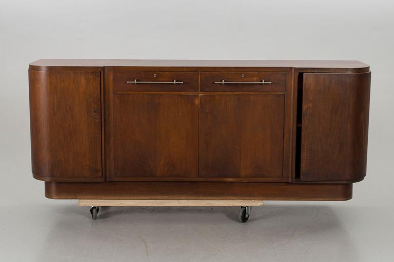 A SIDEBOARD MID 20TH CENTURY.