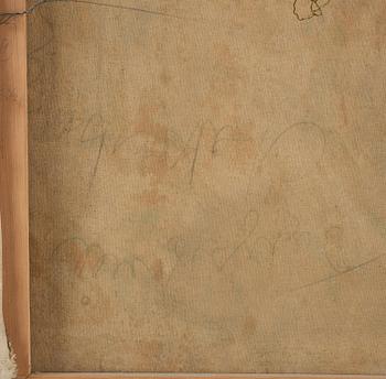 Jayashree Chakravarty, "Affection", signed and dated 1987 verso.