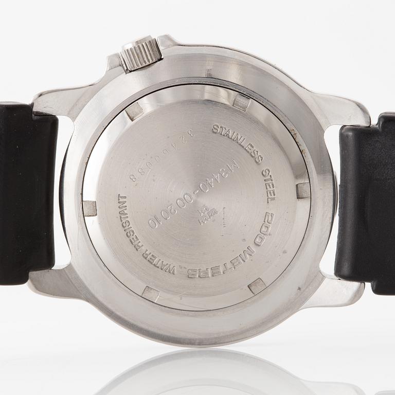 Poseidon, "Tre Kronor", wristwatch, 42 mm.