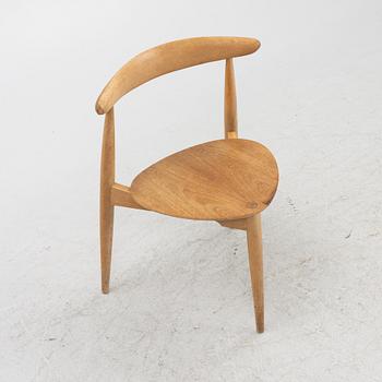 Hans J Wegner, "The Heart Chair", Fritz Hansen, Denmark, second part of the 20th century.