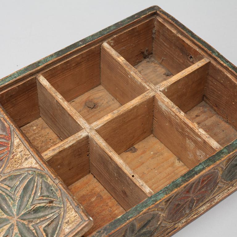 A Swedish 18th century spice box.