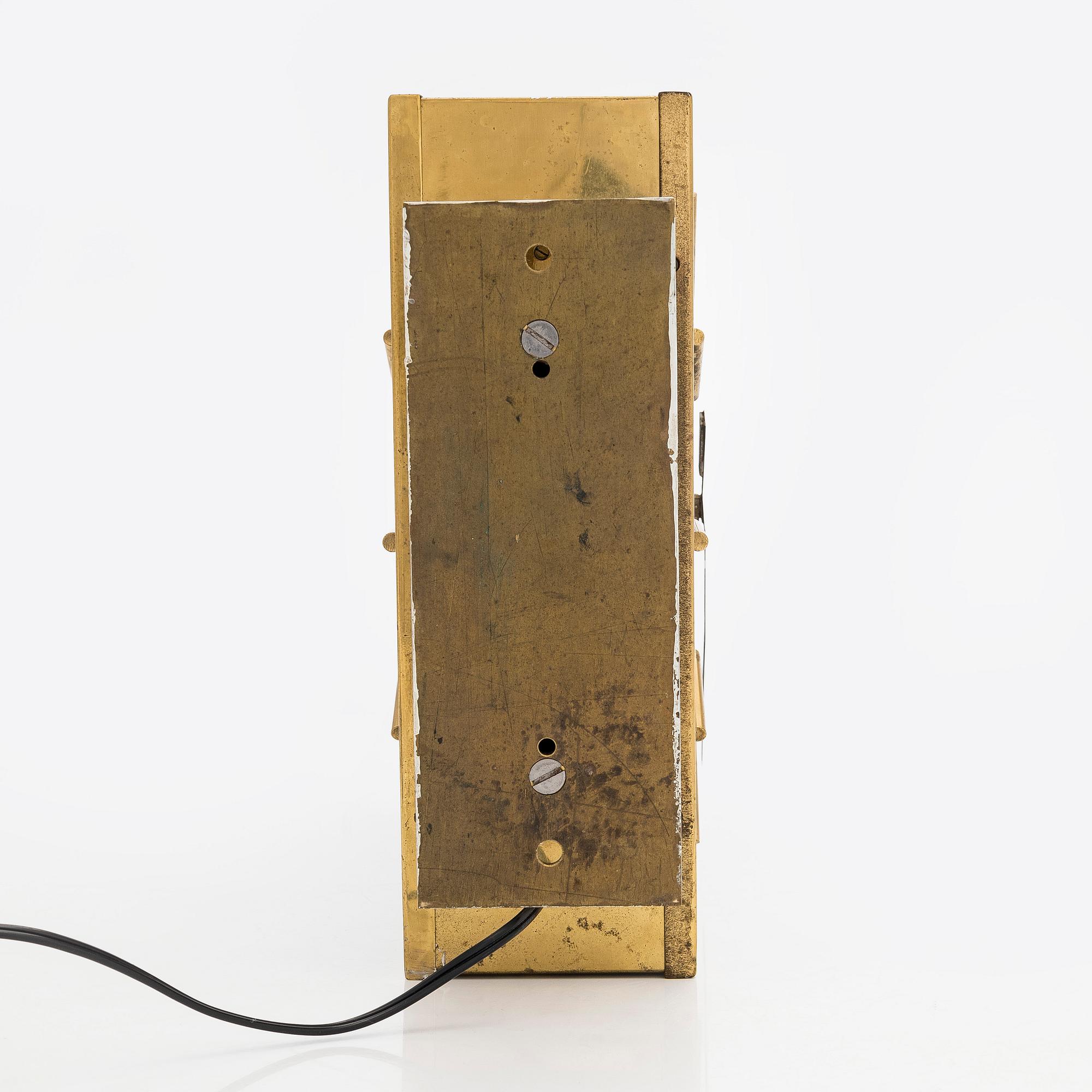 Wall clock, made to order, for The copper House,   Arkkitehtitoimisto Blomstedt & Lampén 1958.