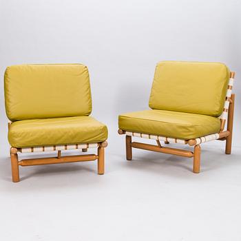 ILMARI TAPIOVAARA, a pair of mid 20th century armchairs  Wilh. Schauman for Lukkiseppo.