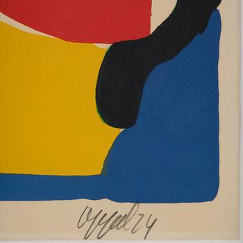 Karel Appel, Untitled from: "Hommage aux Prix Nobel" (The Nobel Prize Portfolio).
