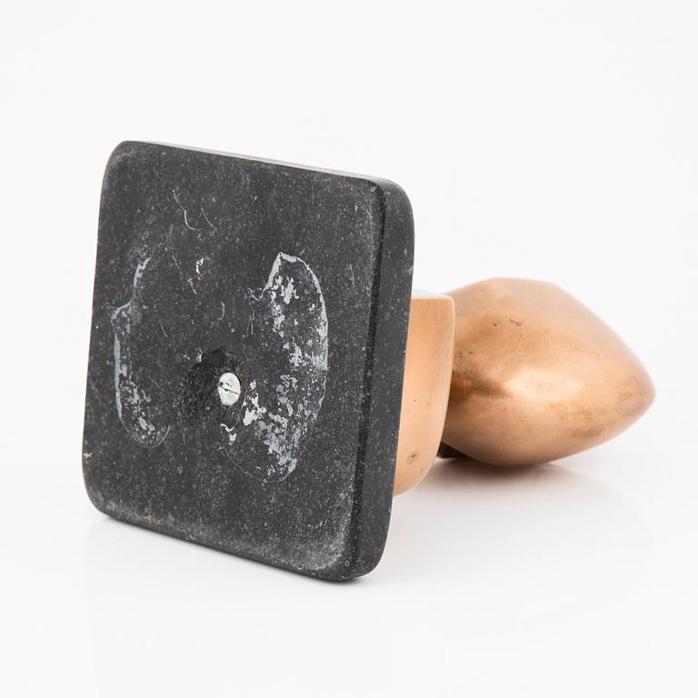 Björn Selder, skulptur, osignerad, brons.