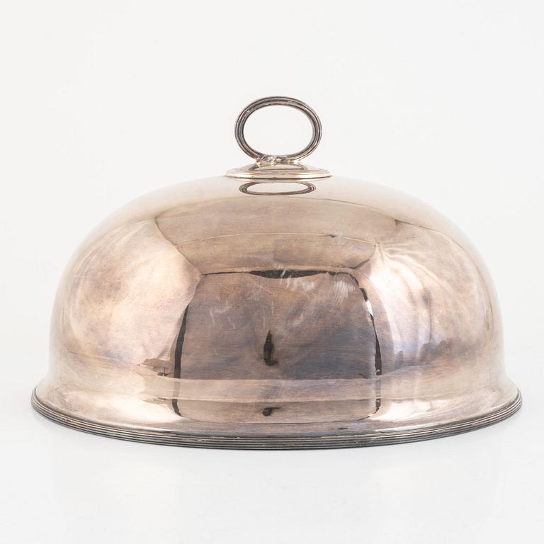 Stekhuvar, 2 st, pläter, England, omkring 1900.