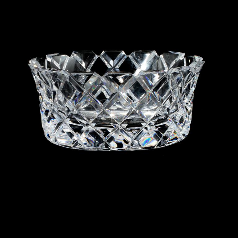 SKÅL, glas, Gunnar Cyrén, Orrefors, 1900-talets andra hälft.