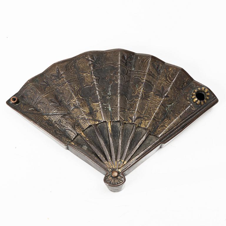A bronze water sprinkler, Japan, Meiji (1868-1912).
