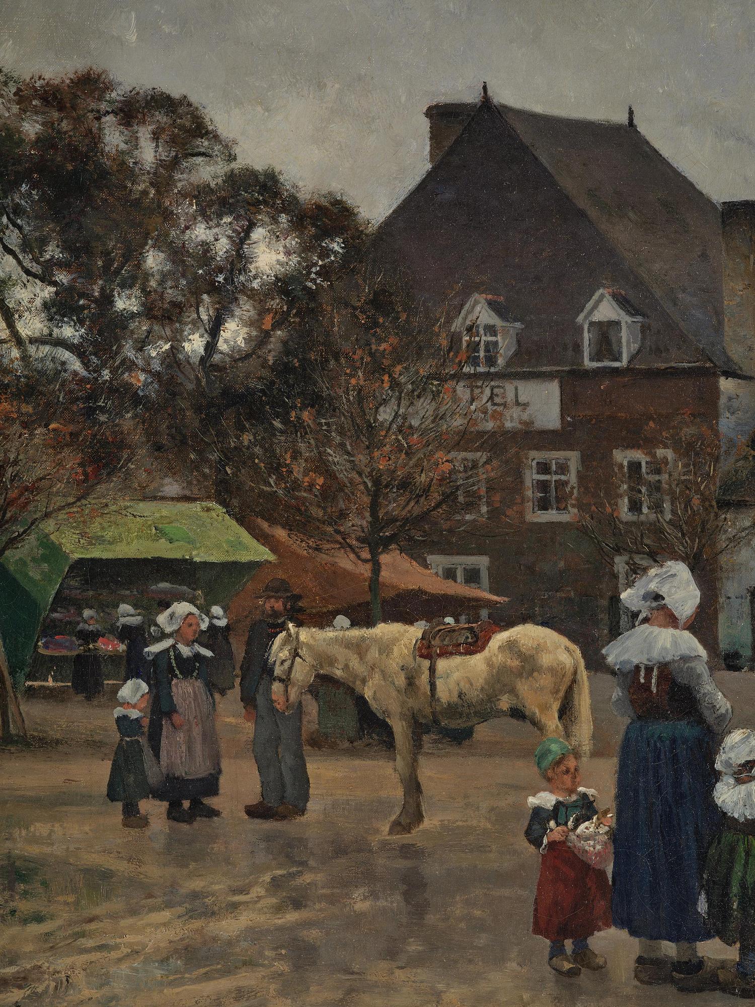 Johan Ericson, "Torget Concarneau".