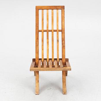 Fällstol, 1900-talets andra hälft.