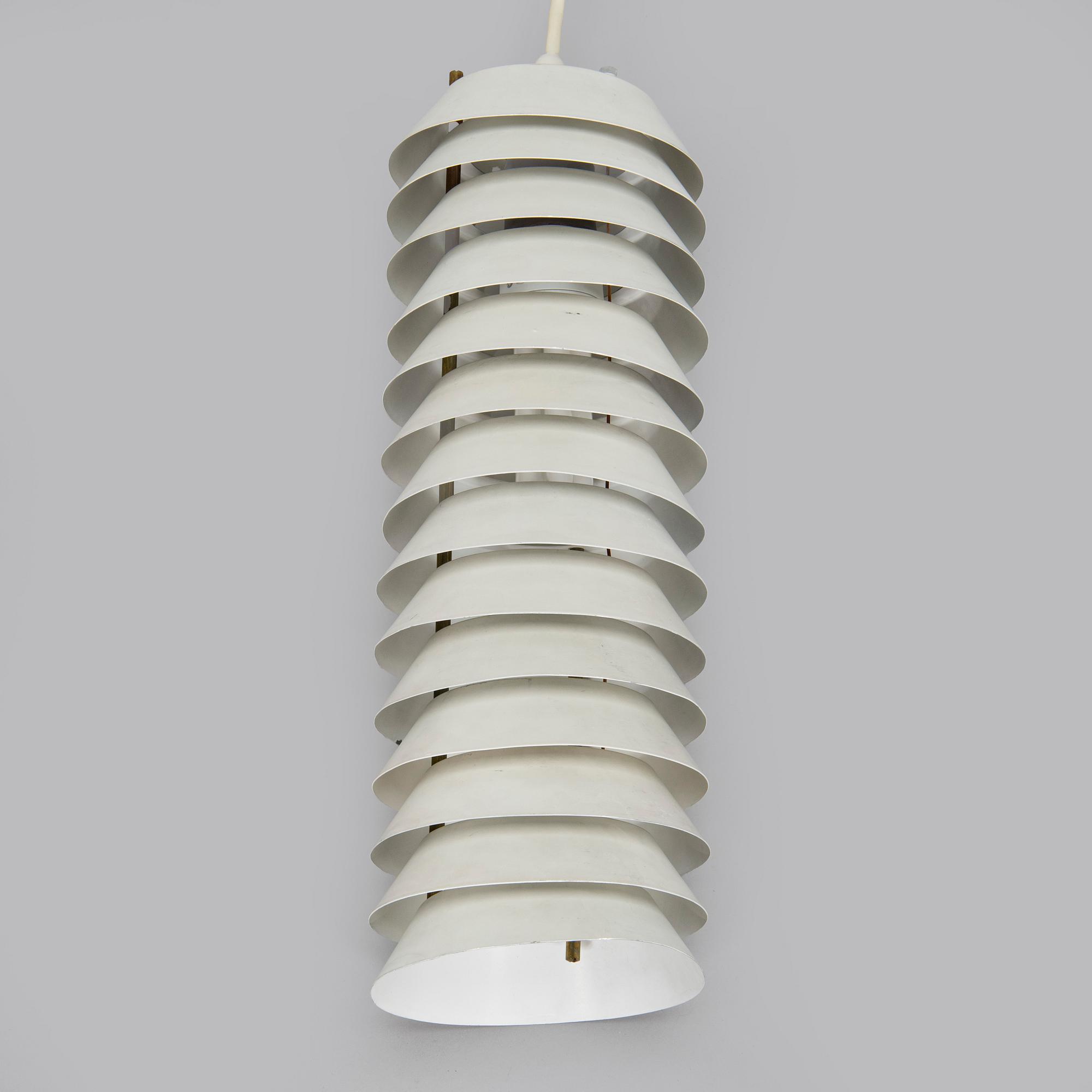 Ilmari Tapiovaara, a 1950s pendant light, "Maija Mehiläinen"/"Maija the Bee" for Hienoteräs,.