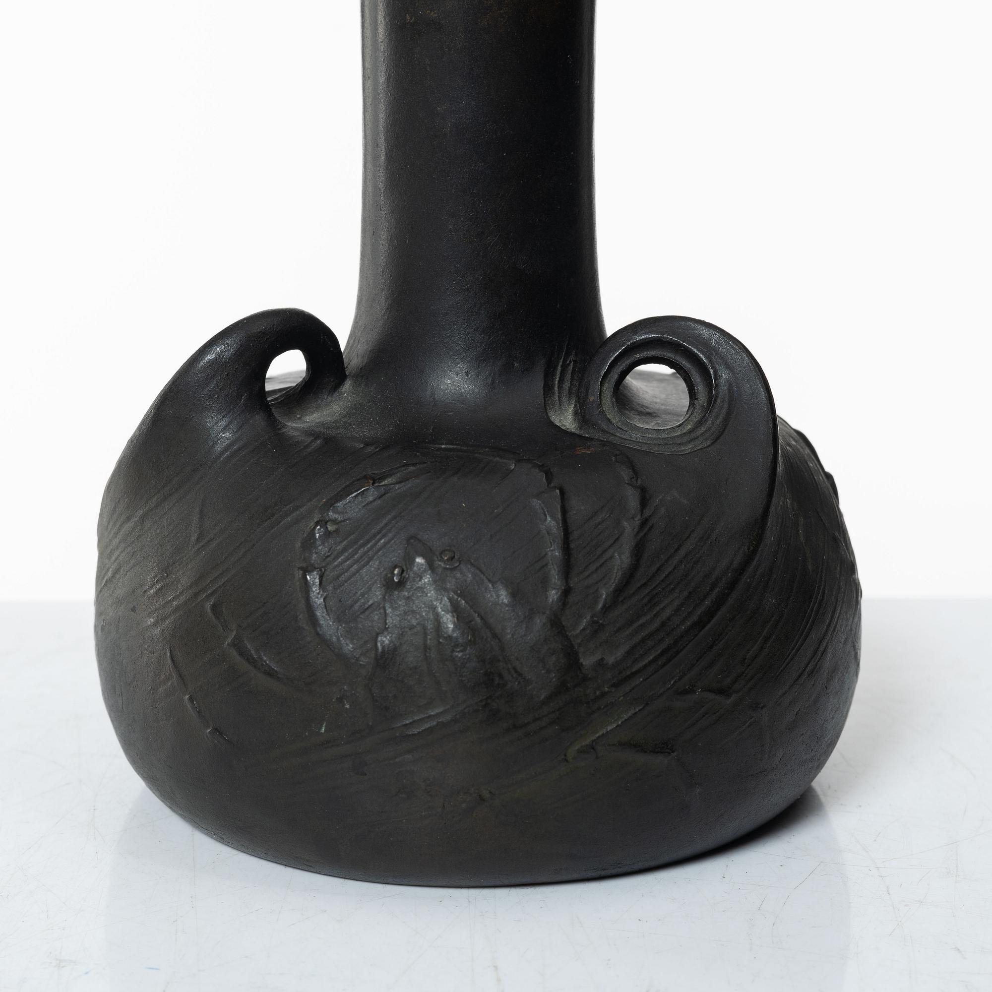 Emy Wahlström, vas, jugend, AB Hugo Elmqvist gjuteri, Stockholm, tidigt 1900-tal.