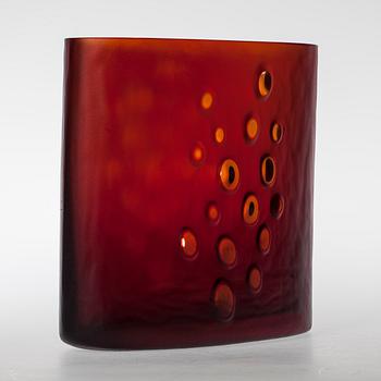 VAS, glas, signerad Tapio Wirkkala 3305. Iittala 1960-tal.