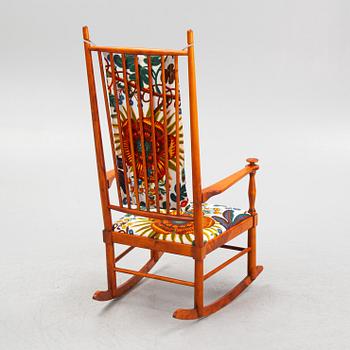 Karl-Axel Andersson, an 'Isabella' rocking chair, Gemla, third quarter of the 20th Century.