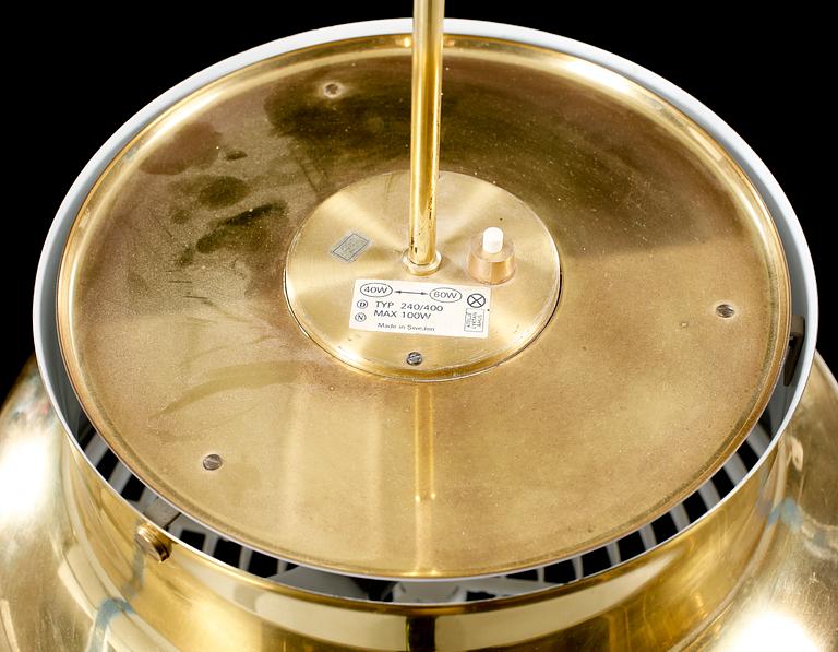 TAKLAMPA, "Bumling", Anders Pehrson, Ateljé Lyktan, åhus, 1900-talets andra hälft, höjd 35 cm.