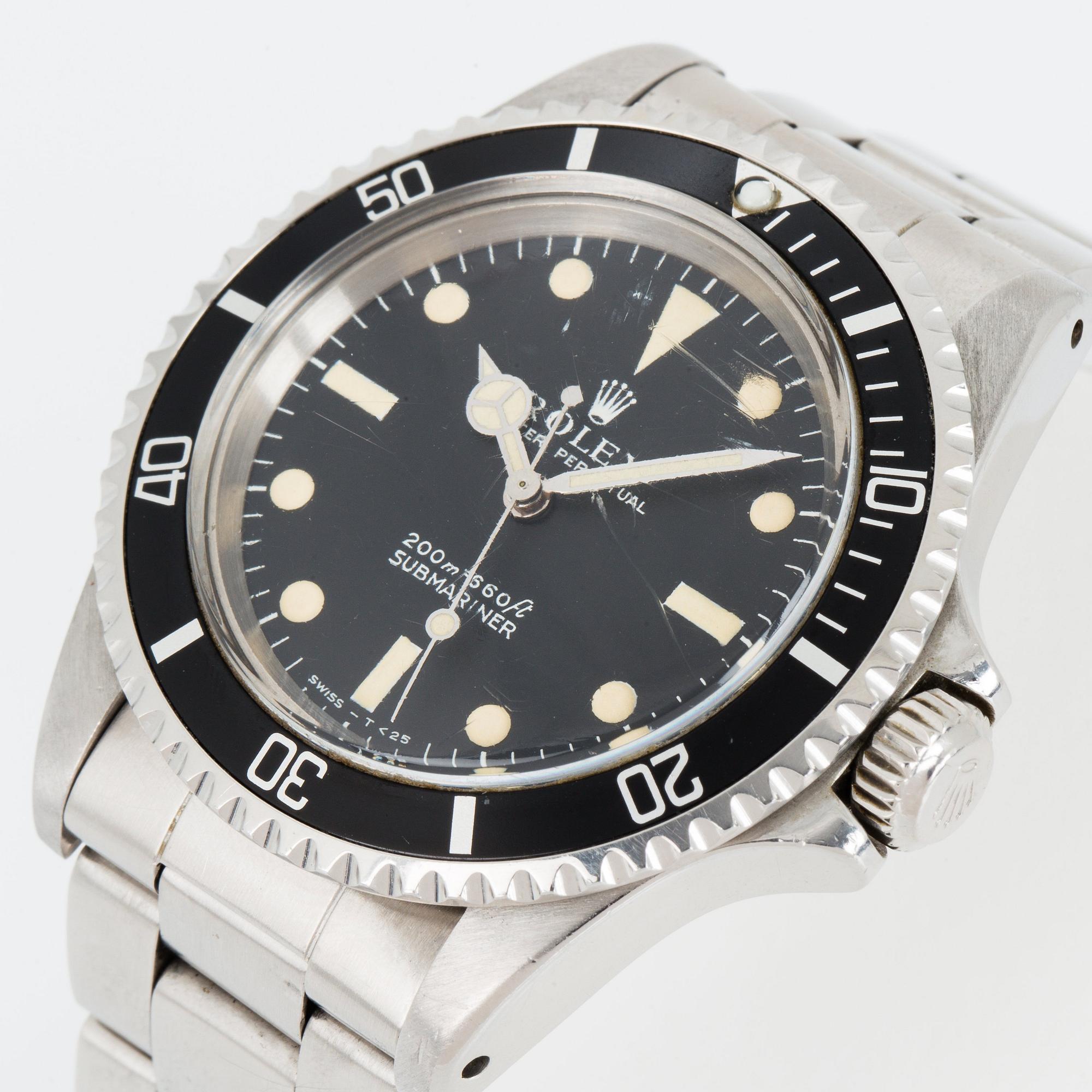 ROLEX, Submariner, "Meters first".