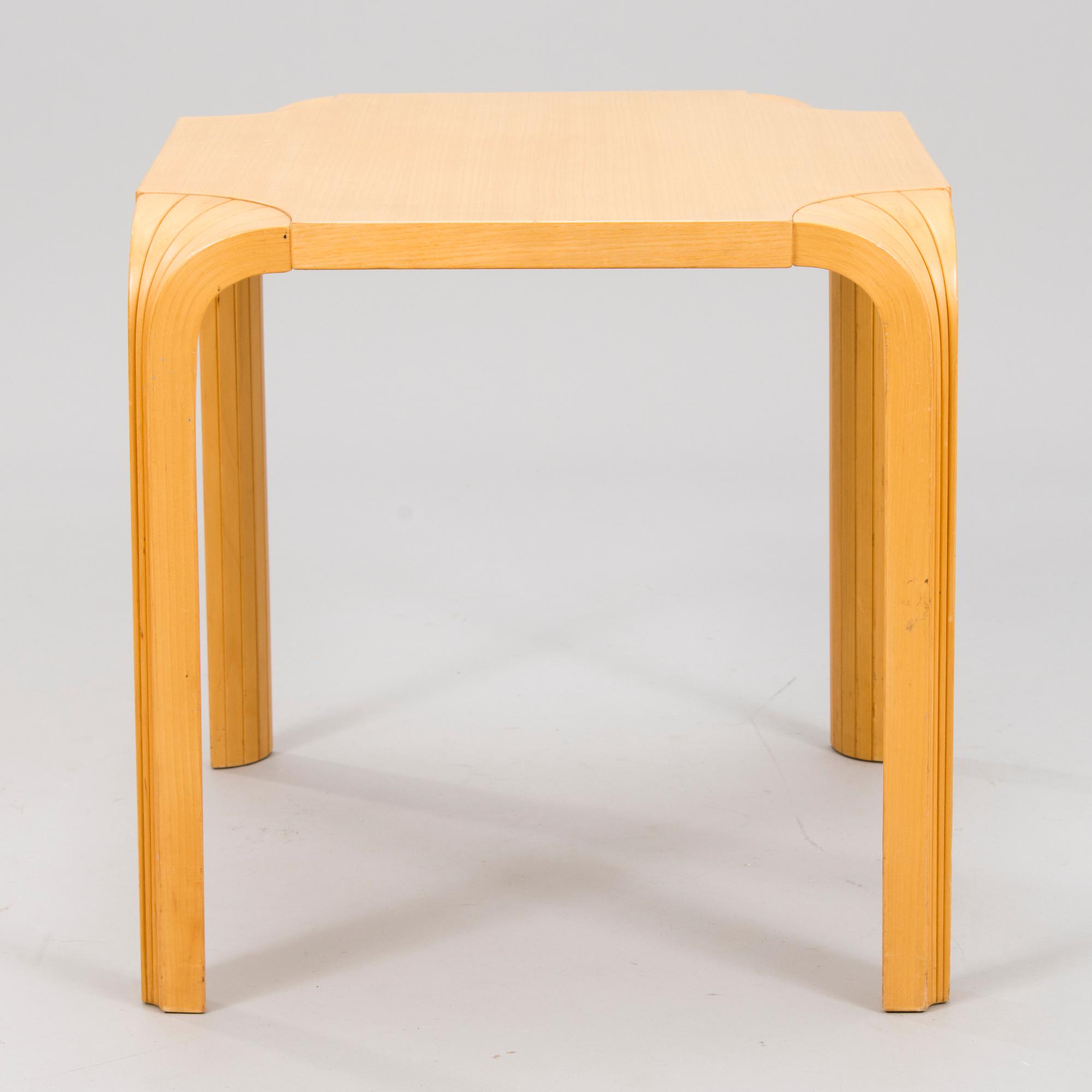ALVAR AALTO Late 20th Century X601 Stool for Artek.