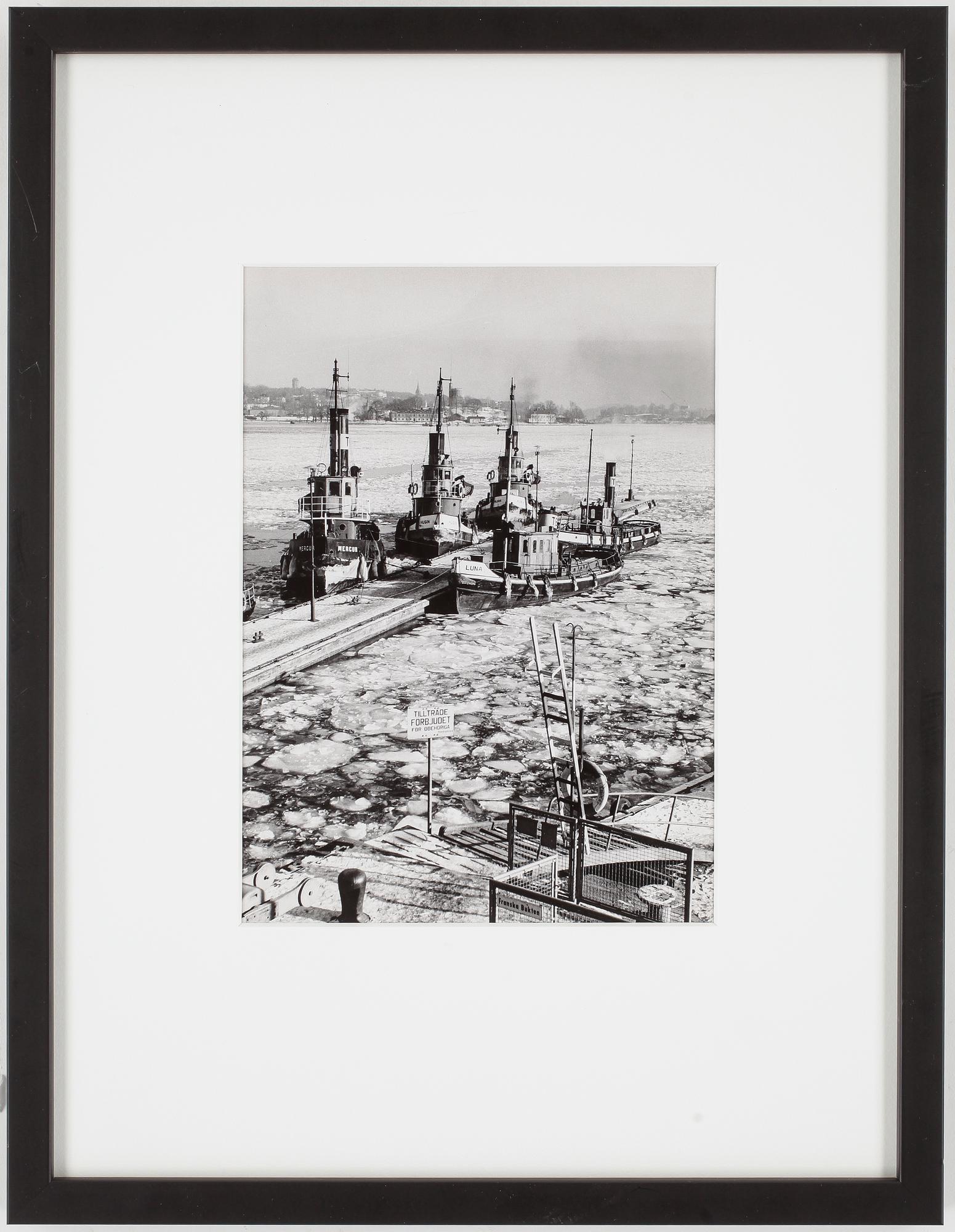 ÅKE LANGE, fotografi, blankt silvergelatin, 1930-tal.