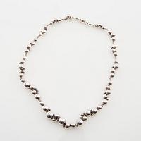Georg Jensen, Halsband "Moonlight Grapes" oxiderat sterlingsilver.
