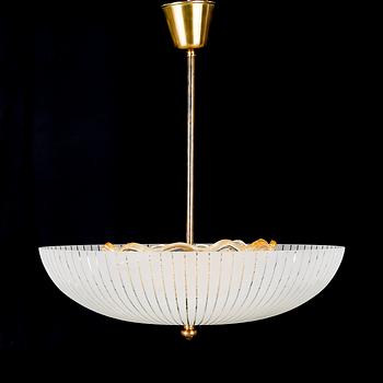 An Orrefors ceiling lamp from the 1940/50s.