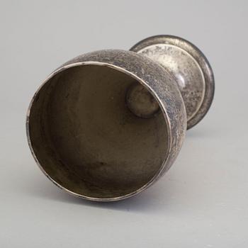 A SWEDISH SILVER CUP, dated 1901.