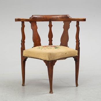 An 18th century chair.