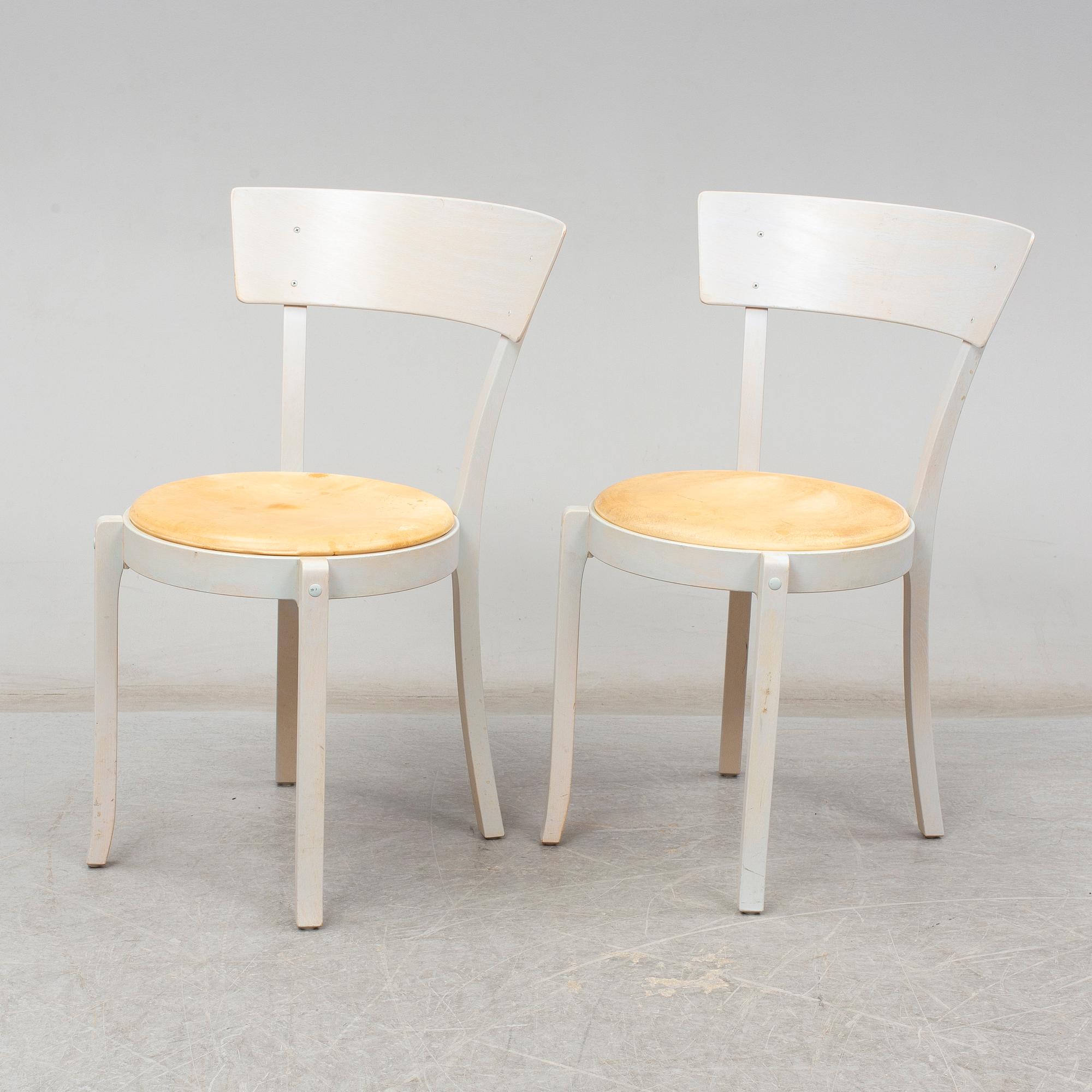 ÅKE AXELSSON, six 'Gästis' chairs from Galleri Stolen, 1996.