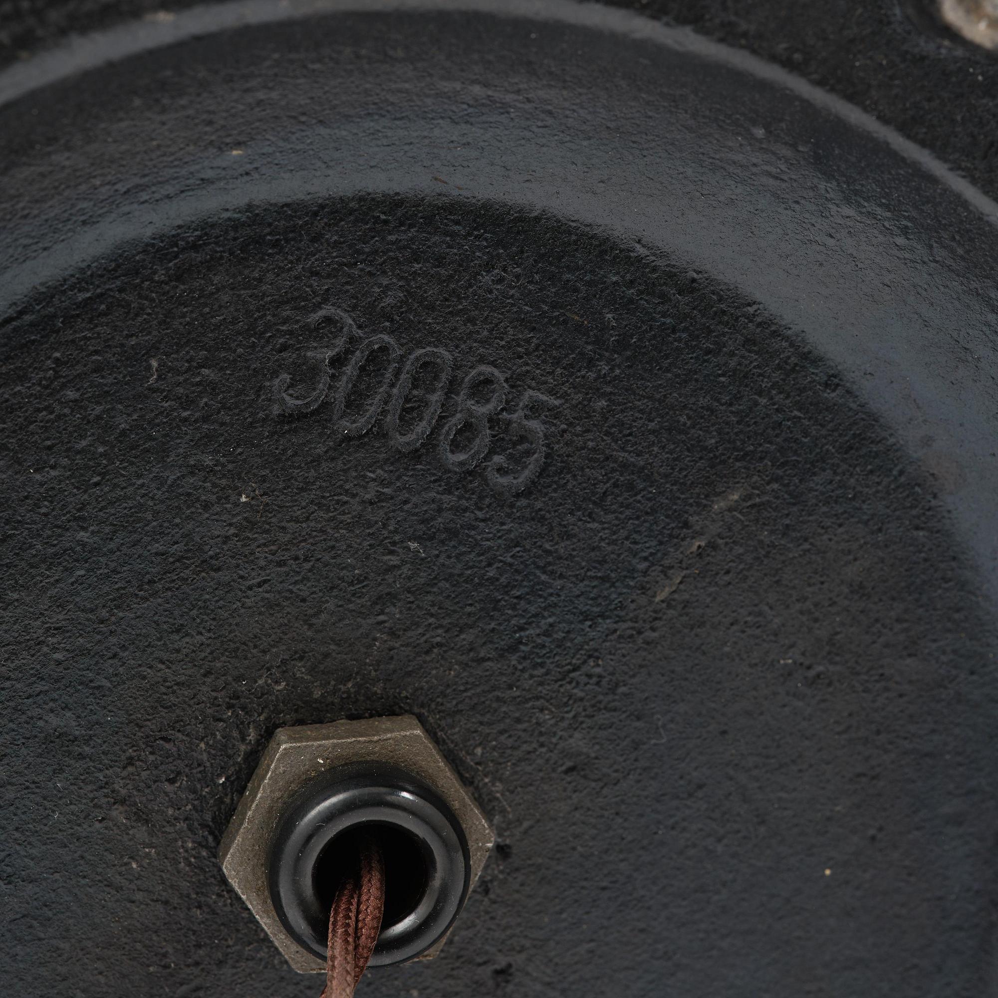 Bertil Brisborg, a pair of floor lamps model 31376, Nordiska Kompaniet, Sweden, 1940s.