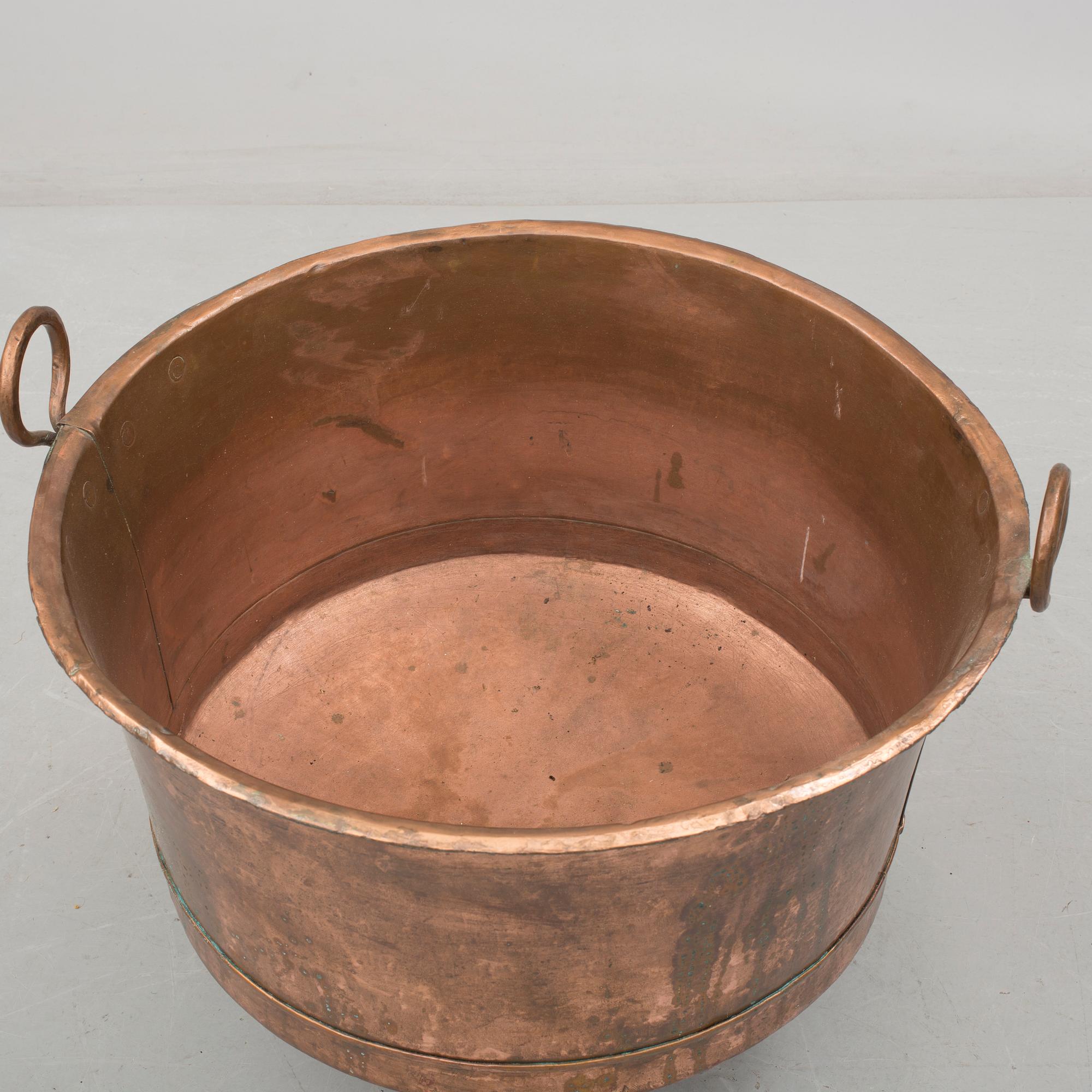 GRYTA, koppar, 1800-tal.