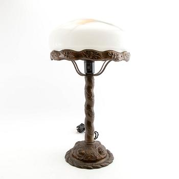 Table lamp, Jugend, early 20th century.