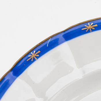 Wilhelm Kåge, servis, 59 delar, porslin, Guldstjärna, Gustavsberg.