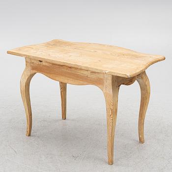 A Swedish rococo table, later part 18th century.