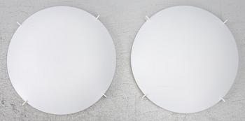 Uno & Östen Kristiansson, taklampor / plafonder, ett par, "Plafo", Luxus, modellen formgiven 1960.