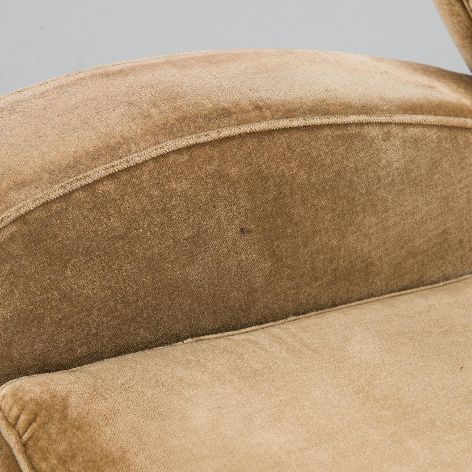 Märta Blomstedt, fåtölj, Aulanko-modellen. Formgiven 1939.