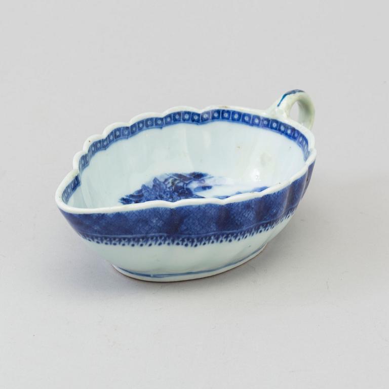 SÅSSNIPA, kompaniporslin. Qingdynastin, Qianlong (1736-95).