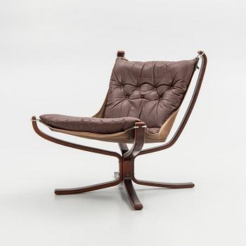Armchair, "Falcon chair", Sigurd Rusell, Vatne Møbler, Norway.