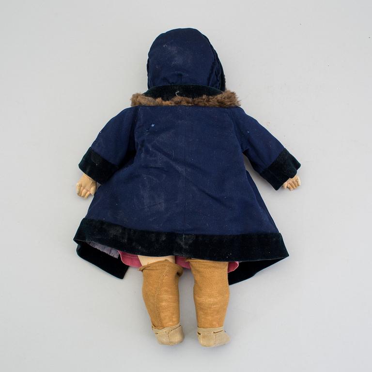 A Käthe Kruse girl doll, Germany, 1920s.