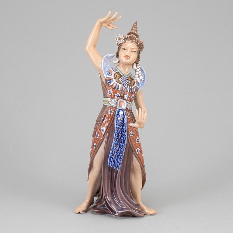 JENS PETER DAHL-JENSEN, a porcelain figurine, Denmark.