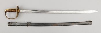 SABEL, m/1867, för kavalleriet.
