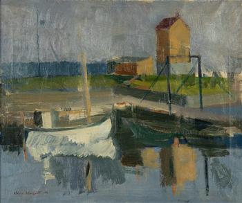 Holger Almqvist, Harbour Scene.