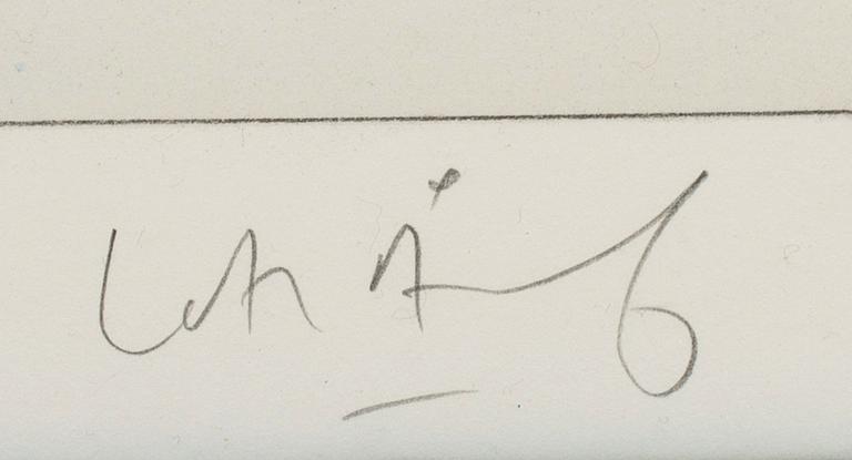 LASSE ÅBERG, 2 litographes in colours, signed and numbered,