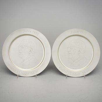 FAT, 2 st. Stämplade LFA, Norrtälje, 1972. Vikt ca 629 gram.