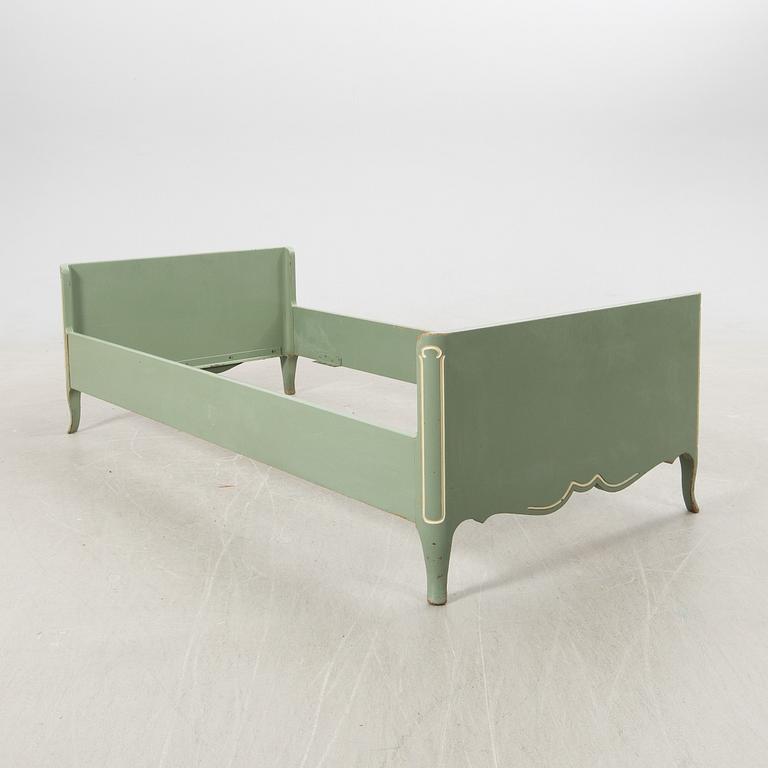 Axel Einar Hjorth, Bed and bedside tables, a pair "Ängby" Nordiska Kompaniet (NK) 1931/32.