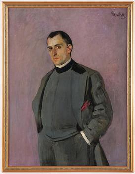 Christian Krohg, Male portrait.