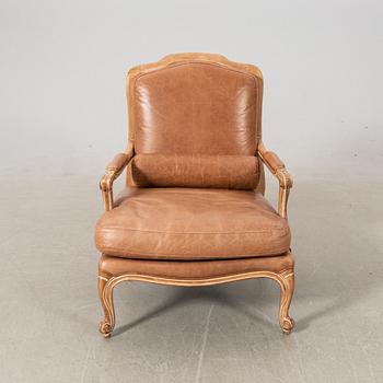Armchair Louis XV style, modern production.