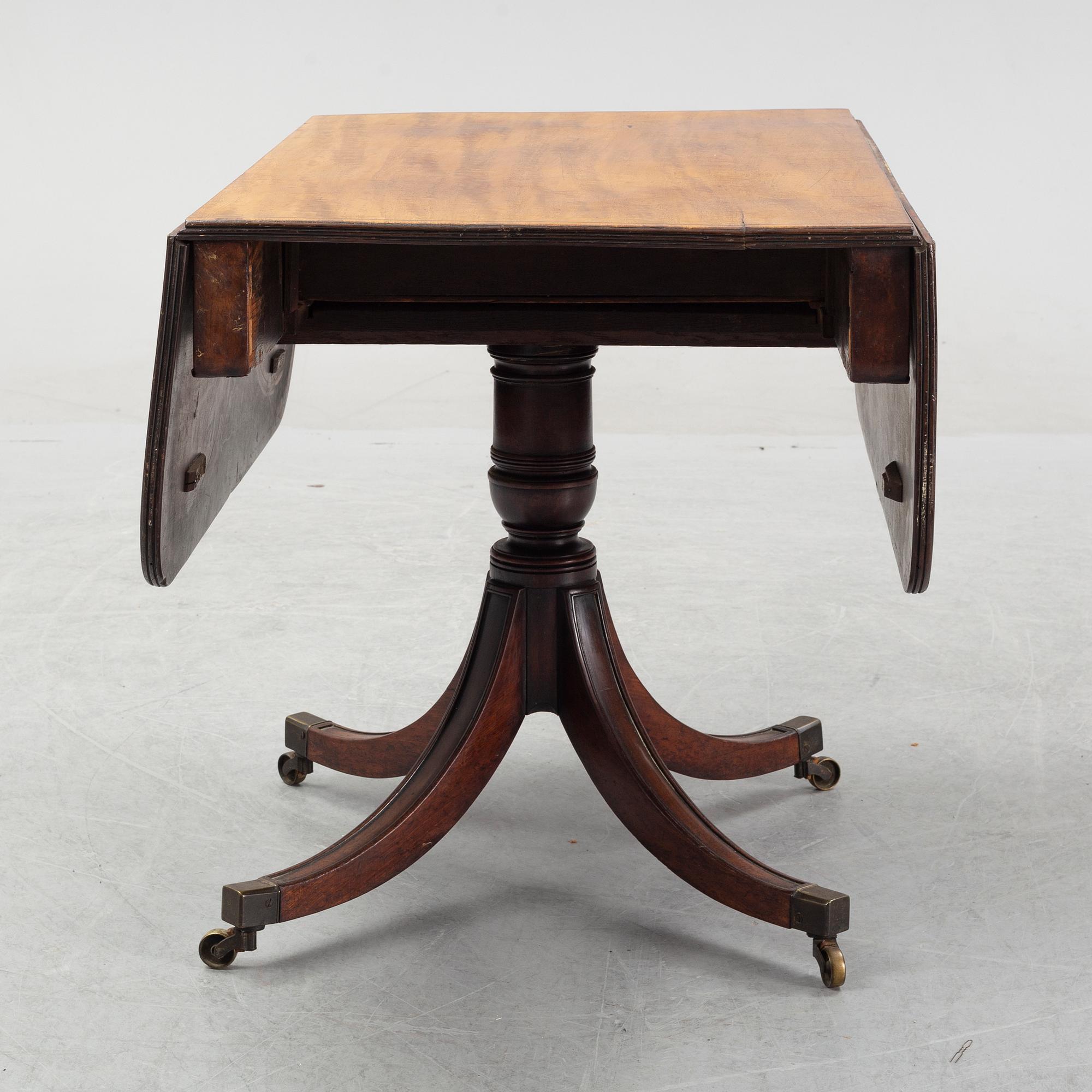 Klaffbord, England, 1800-talets slut.