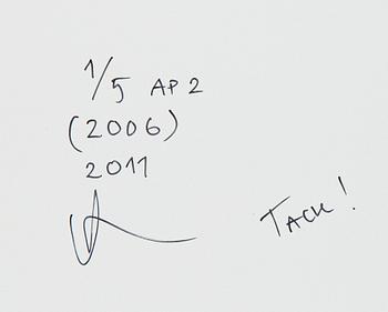 Aida Chehrehgosha, From the series ”Till mamma och pappa och mina två bröder”, 2006. Signed Aida Chehrehgosha and dated 2011 and numbered 1/5 +...