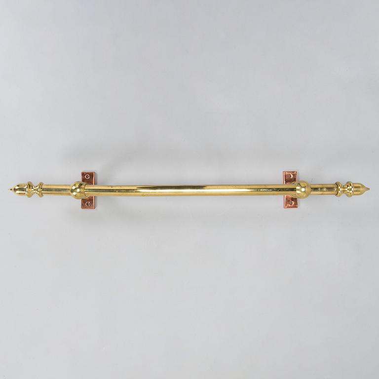 A late 20th century curtain rail / rod.